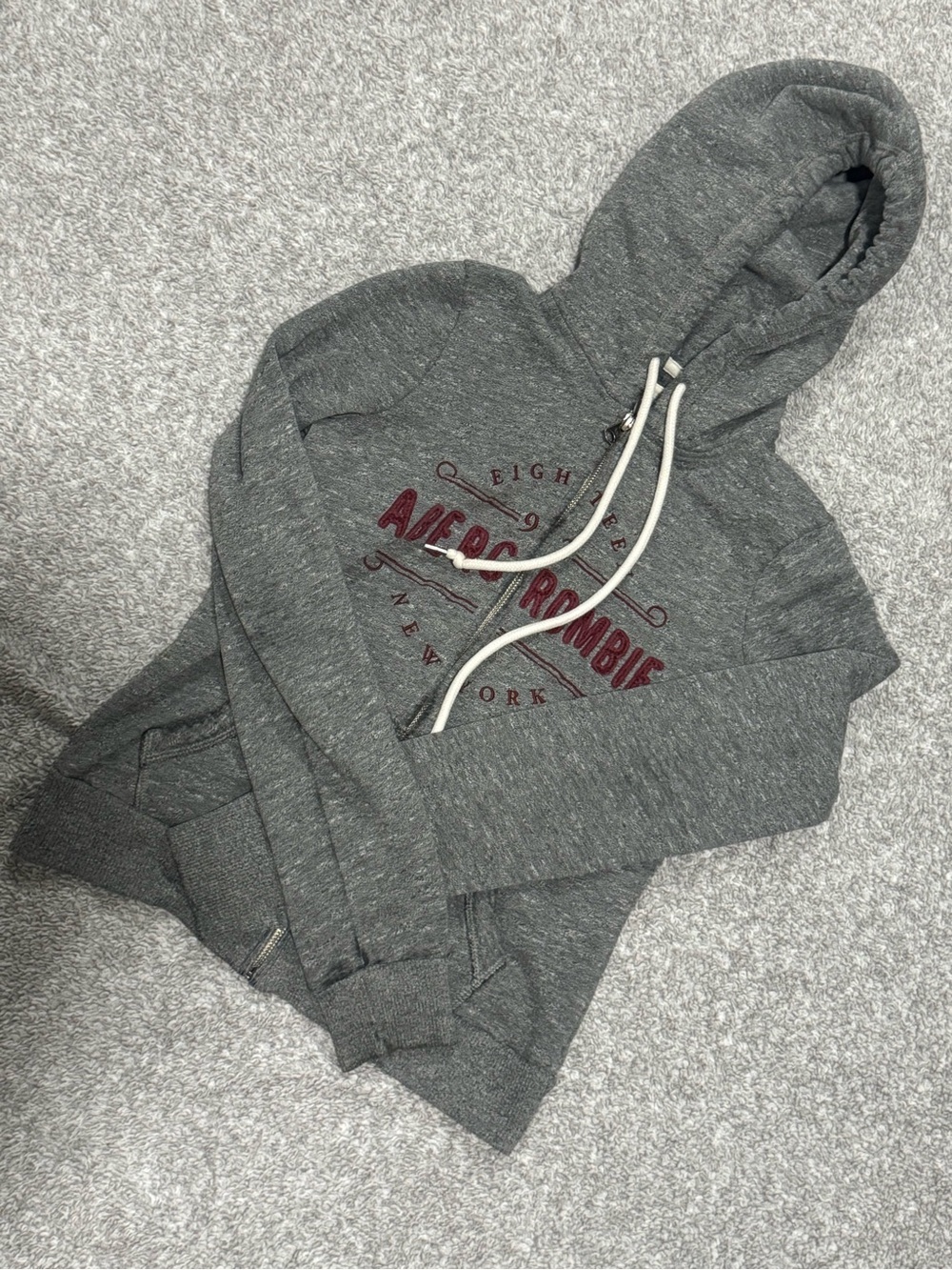 Vintage Abercrombie & Fitch Zip Up Sweatshirt